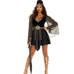 Glam warrior Womens Costume with Headband